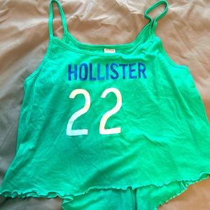 Hollister lightly cropped tank top